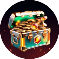 Truhe als Symbol für Slots